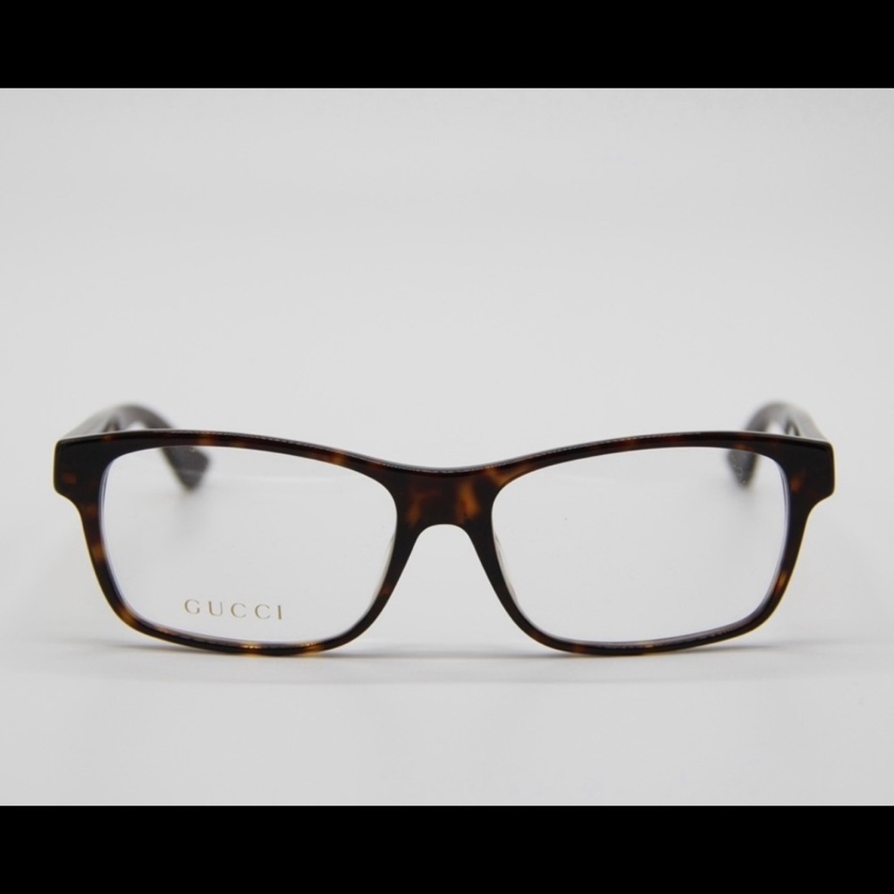 NEW GUCCI GG0006OA 011 HAVANA UNISEX EYEGLASSES GUCCI GG0006 EYEWEAR GUCCI - Picture 3 of 4